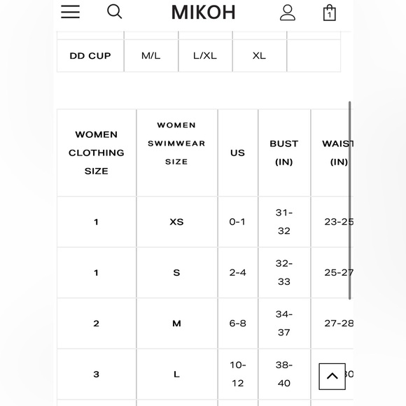 NWOT MIKOH BIKINI IN BISOUS - Picture 8 of 9